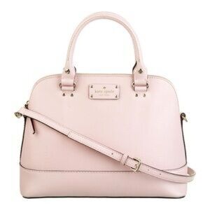Kate Spade blush Wellesley Rachelle purse with long strap